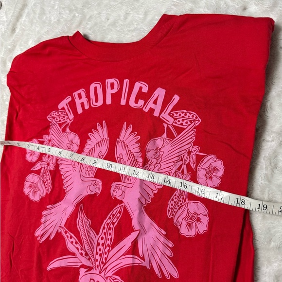 Farm Rio Tropical Muscle Graphic Sleeveless Tee - Picture 14 of 14